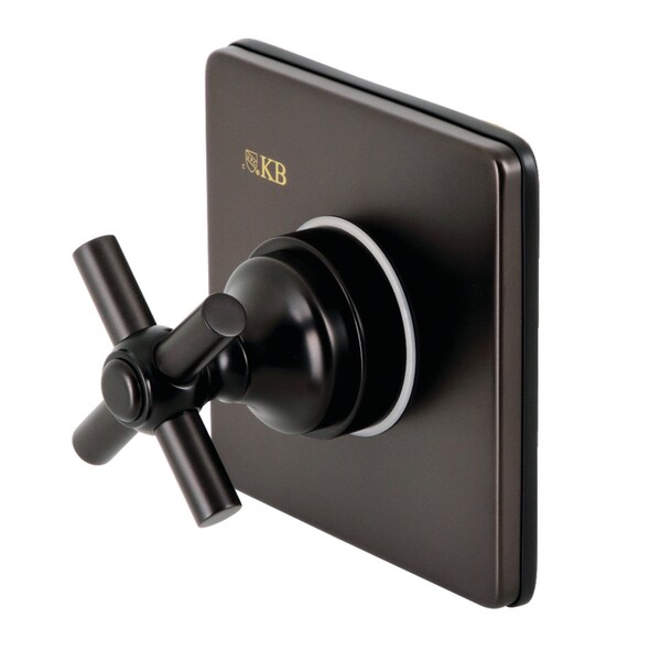 SingleHandle ThreeWay Diverter Valve with Trim Kit, Oil Rubbed Bronze